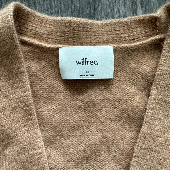Aritzia Wilfred Parco 100% Cashmere Cardigan - Picture 3 of 6